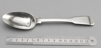 Rare Chinese Export Dessert Spoon - Unknown Maker E