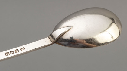 Harrods Sterling Silver Slip-Top Spoon -  Jam Spoon