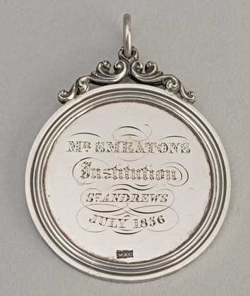 Mr. Smeatons Institution St. Andrews Silver Prize Medallion - James Annandale, Abbey Park