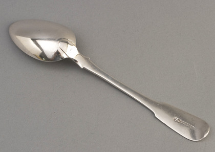 Rare Canadian Silver Tablespoon - Salomon Marion, Montreal (3 of 3)