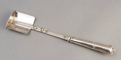 German Antique Silver Mechanical Stilton Cheese Scoop - Haller & Rathenau