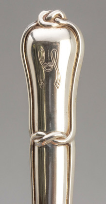 German Antique Silver Mechanical Stilton Cheese Scoop - Haller & Rathenau