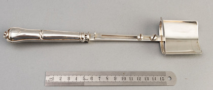 German Antique Silver Mechanical Stilton Cheese Scoop - Haller & Rathenau