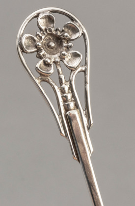 Australian Sterling Silver Flora Teaspoons (Set of 6) - Geraldton Wax, Linton Silver