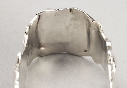 Edward Farrell Cast Silver Figural Sugar Tongs  -Cherub or Cupid with Arrow