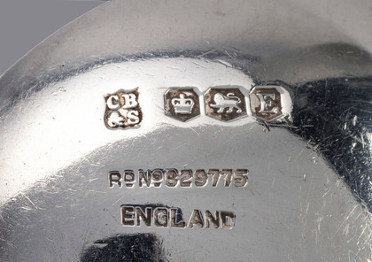 Celtic Revival Silver Sauce Ladles (Pair) - Irish Boujet Hallmarks