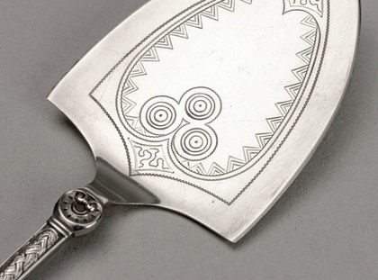 David Andersen Antique Silver Trowel Pastry Server