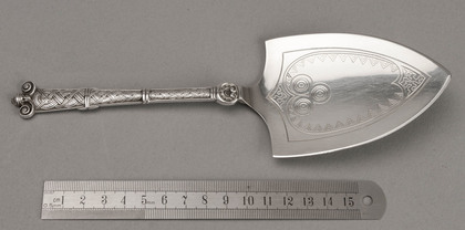 David Andersen Antique Silver Trowel Pastry Server